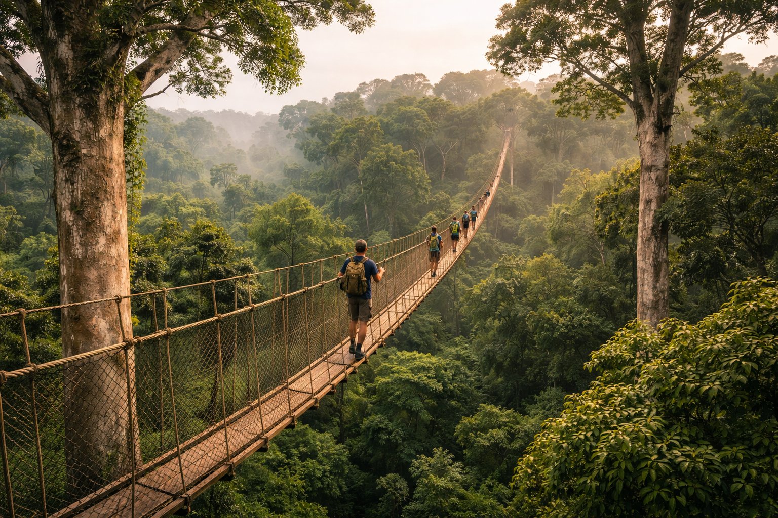Kakum National Park Canopy Walkway