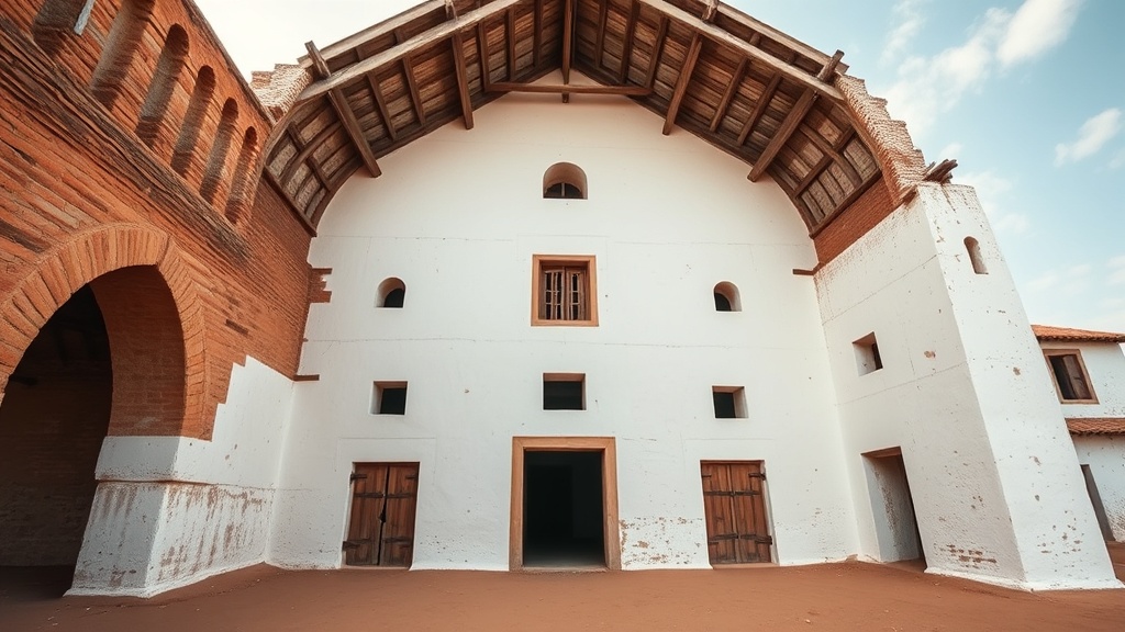 Lykhny Village - ancient church with elders gathering under sacred linden tree
