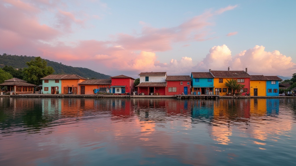 Flores island Guatemala