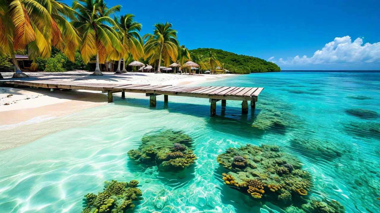 Caribbean reef at Roatán, Honduras