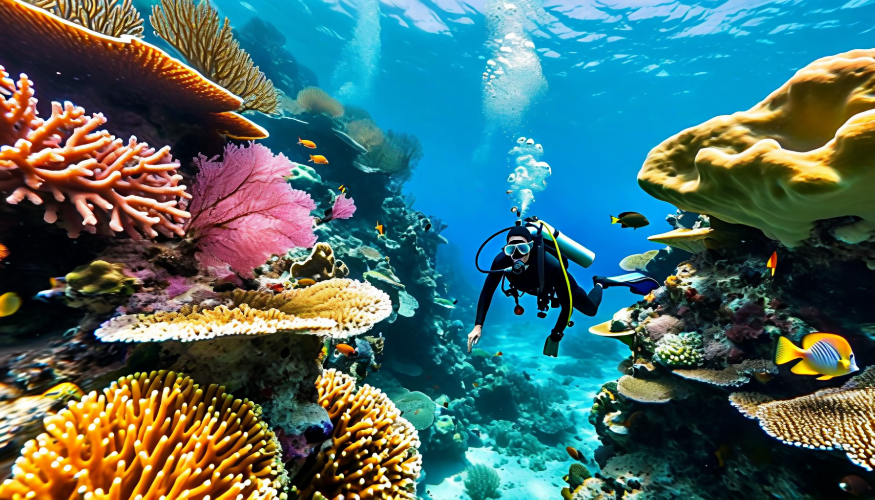 Coral Reef Diving — Roatán