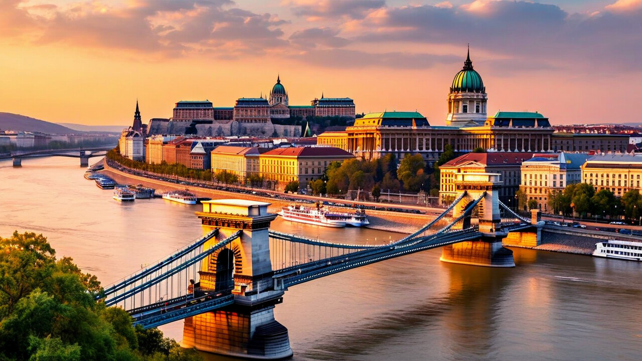 Buda Castle and Chain Bridge