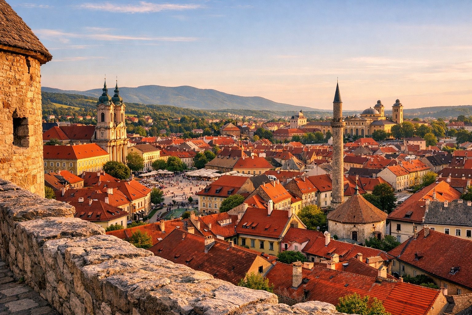 Eger Castle and Town