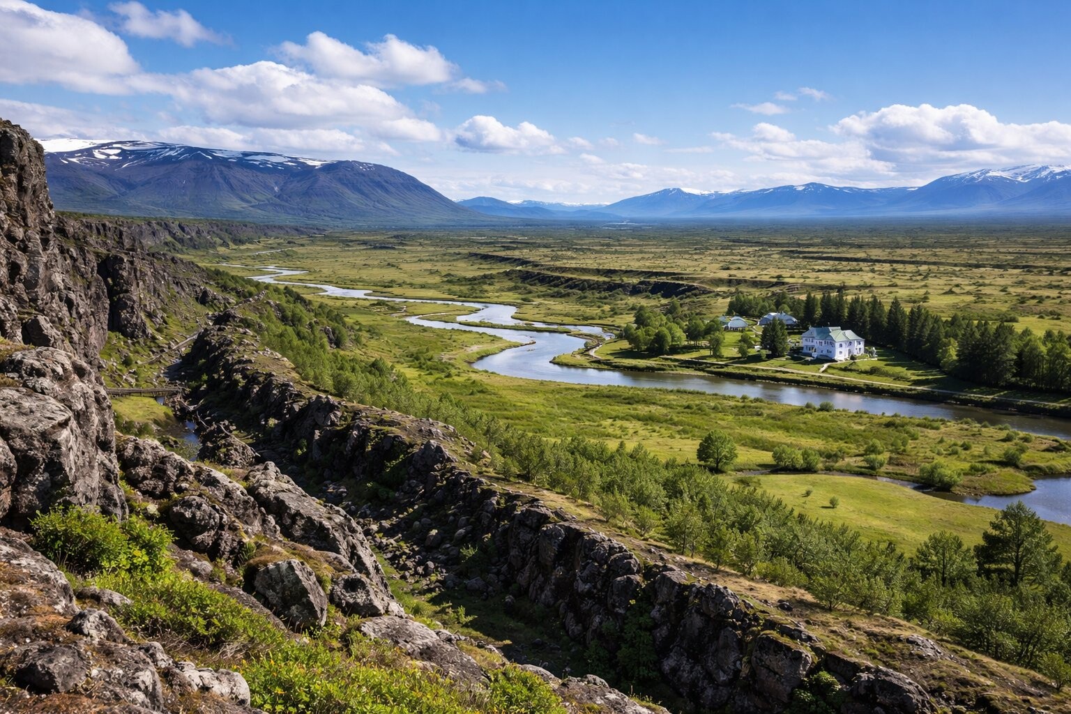 Þingvellir National Park rift valley