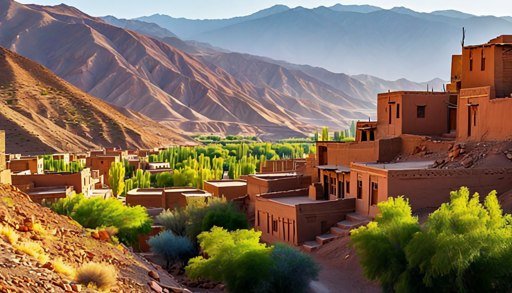 Abyaneh village
