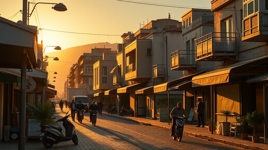 Gagra Promenade Romantic Evening