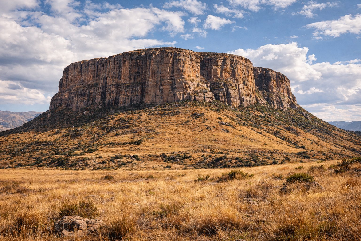 Thaba Bosiu fortress