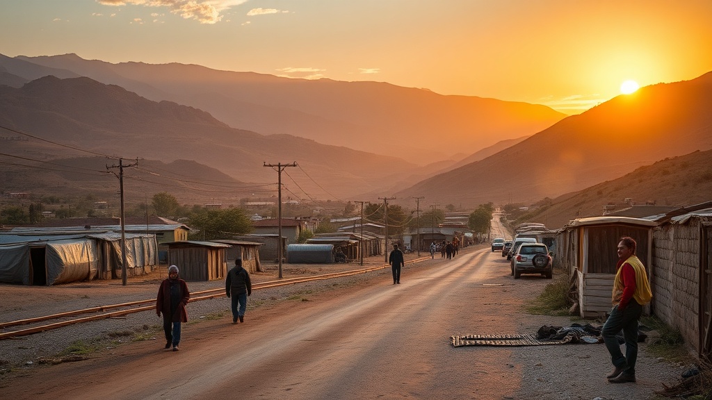 Lake Ritsa Alpine View
