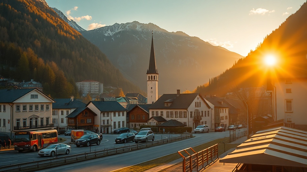 Lake Ritsa Alpine View