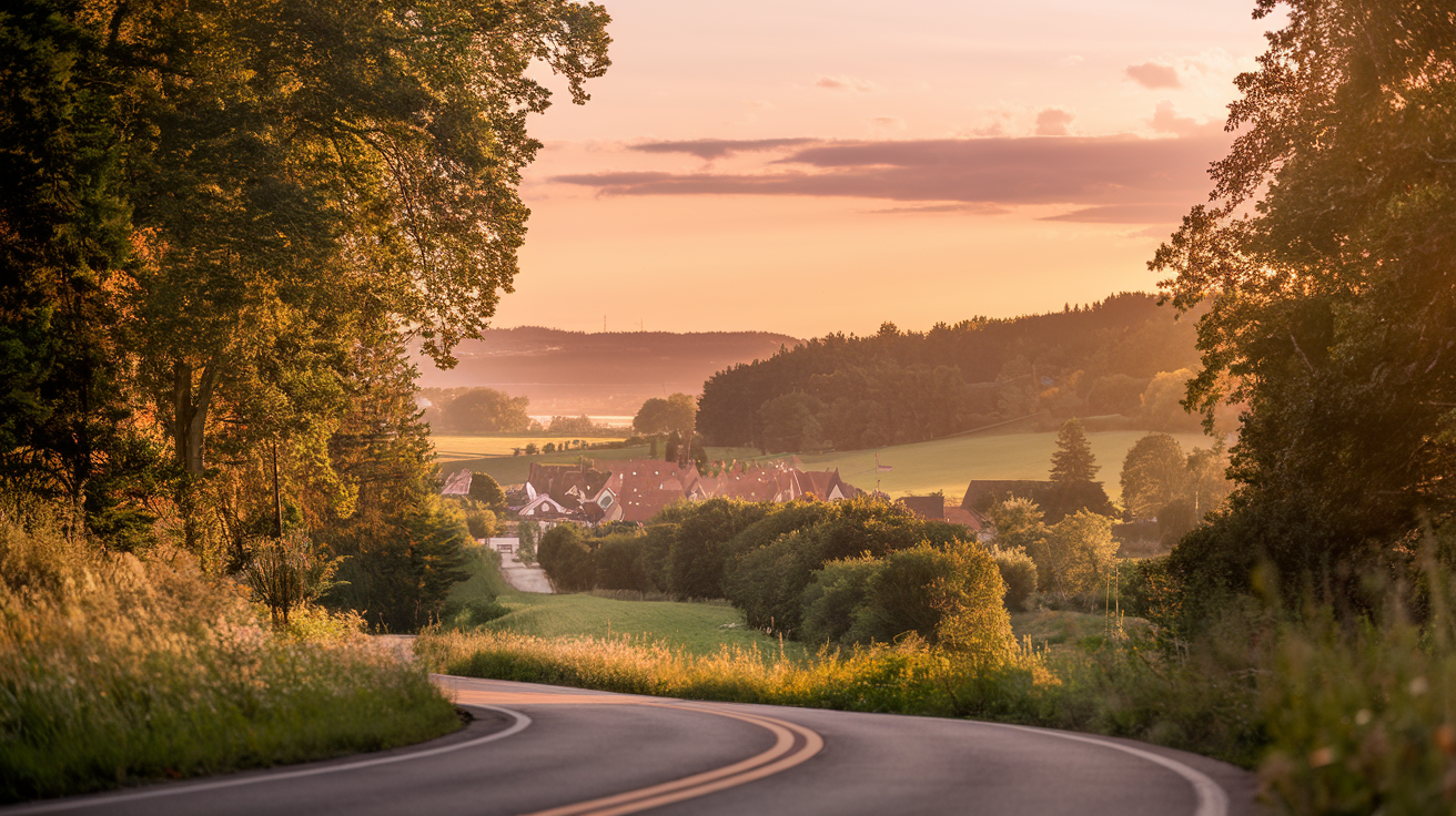 New Athos Monastery overlooking lake with Europe mountains
