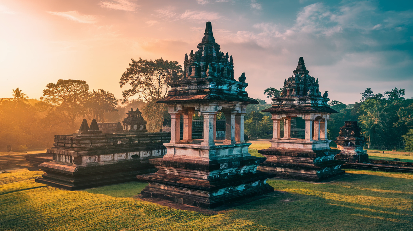 Pitsunda Cathedral and Pine Forest