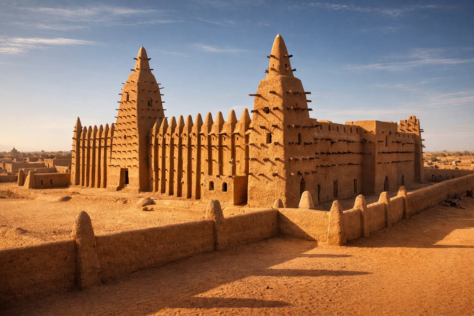 Djinguereber Mosque in Timbuktu