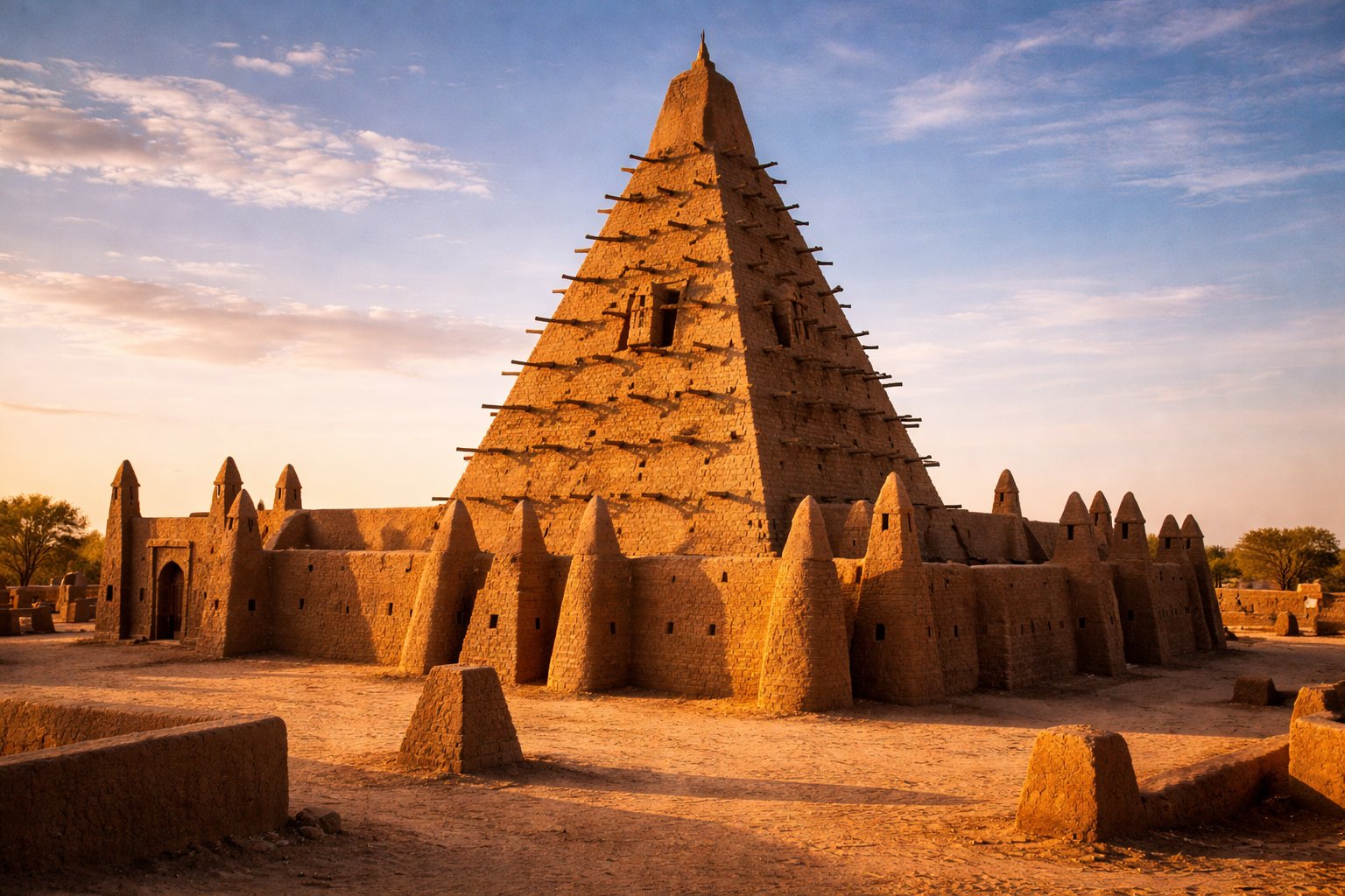 Tomb of Askia in Gao, Mali