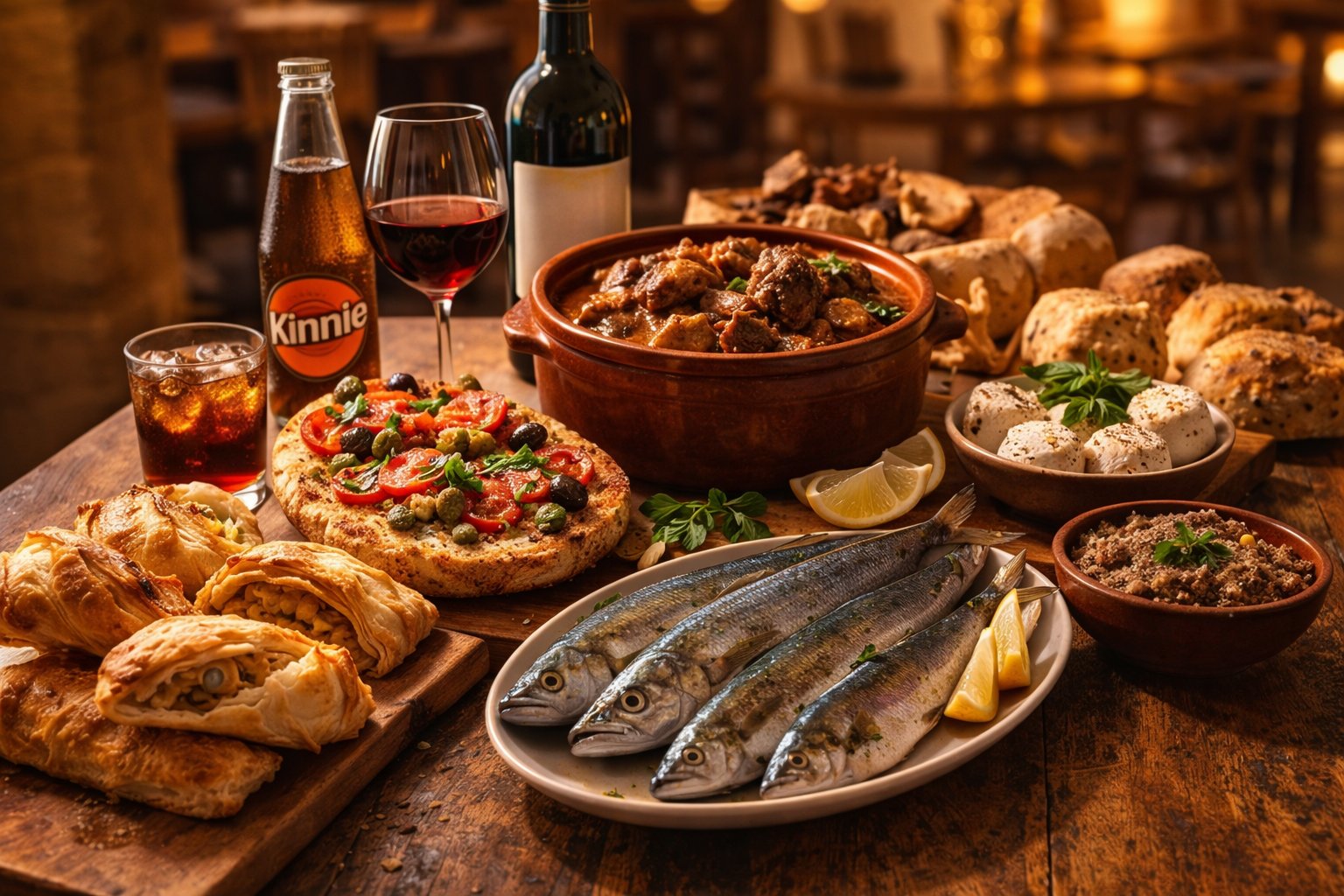 Traditional Maltese food