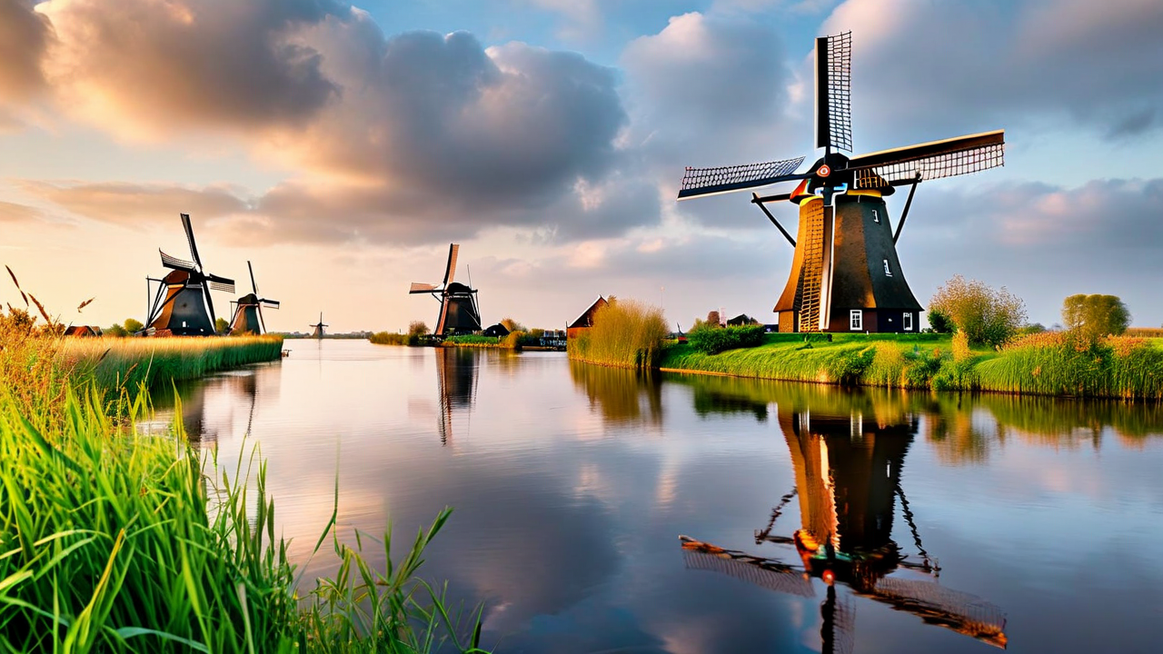 Kinderdijk Windmills