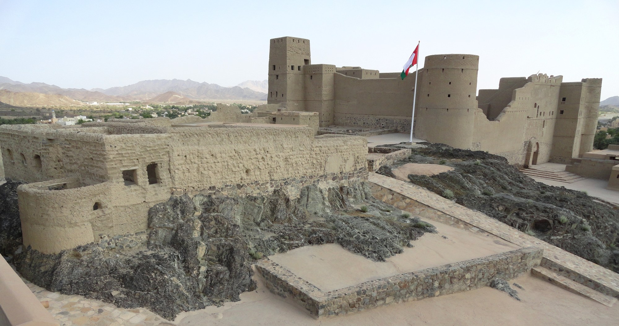 Bahla Fort aerial view, Oman