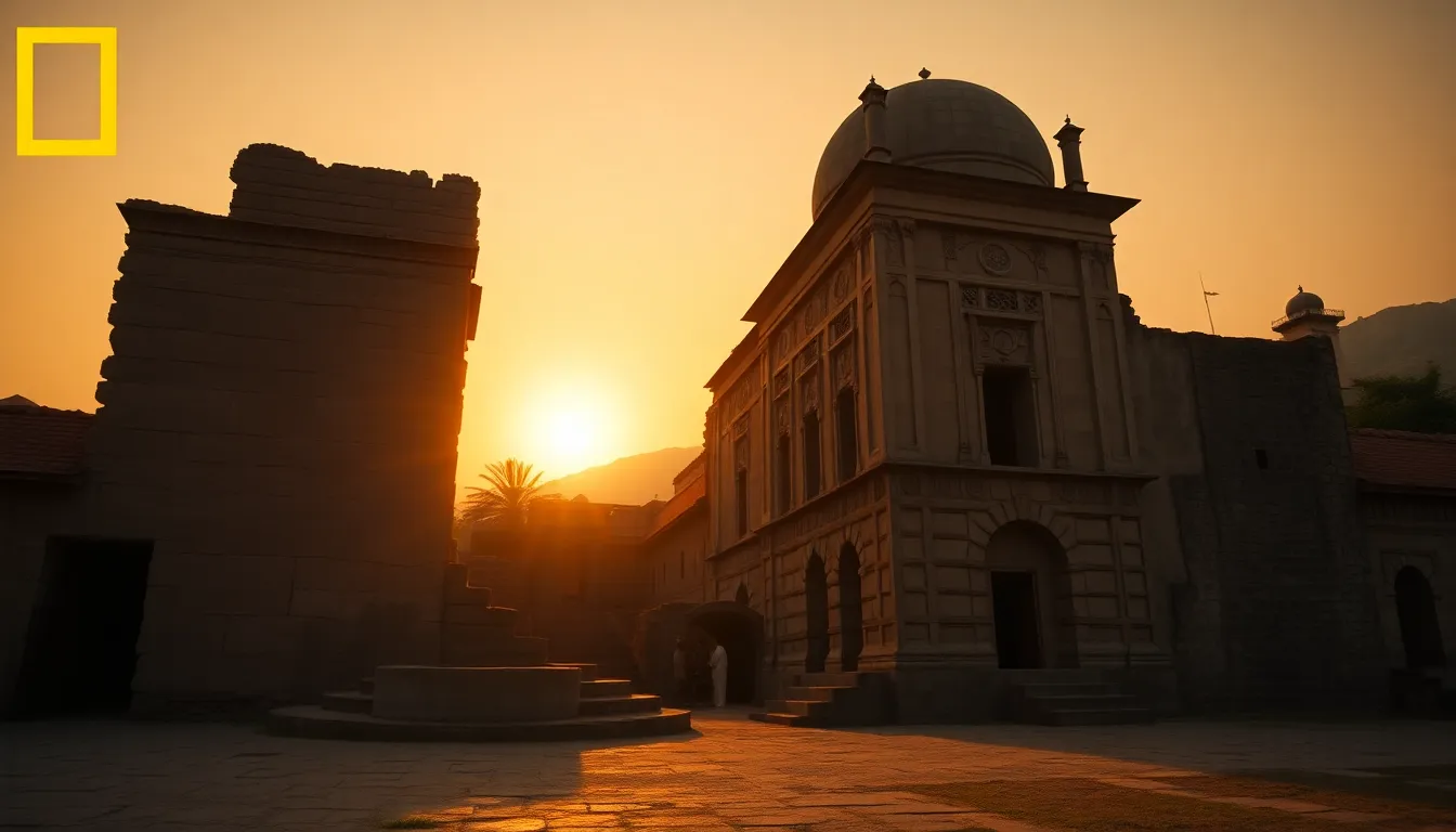 Pitsunda Cathedral and Pine Forest