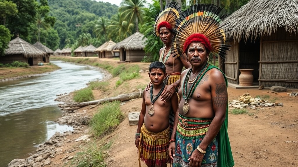Emberá indigenous village Panama