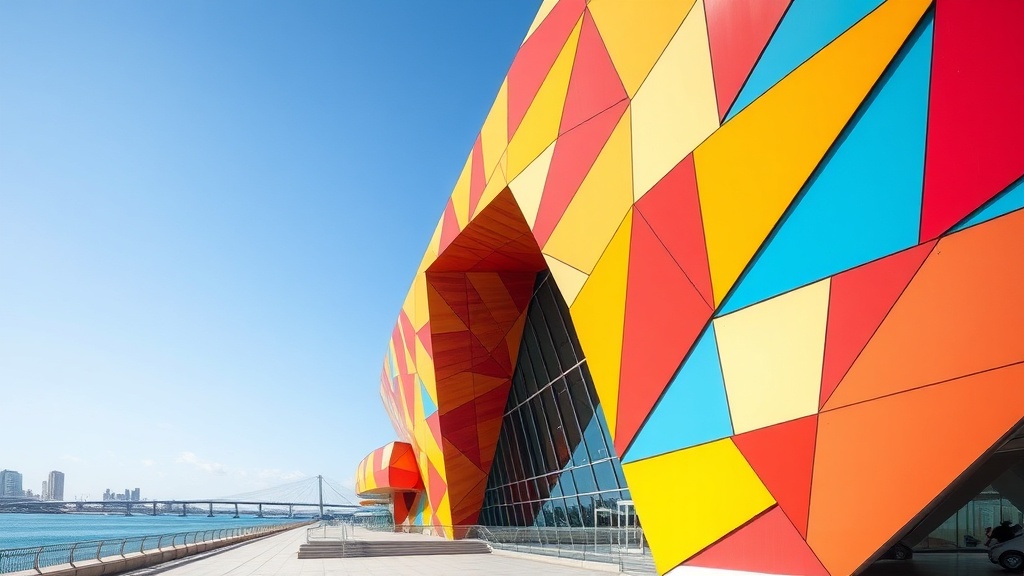 Biomuseo Frank Gehry colorful building
