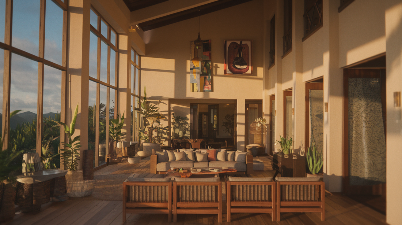 New Athos Monastery Interior with golden iconostasis