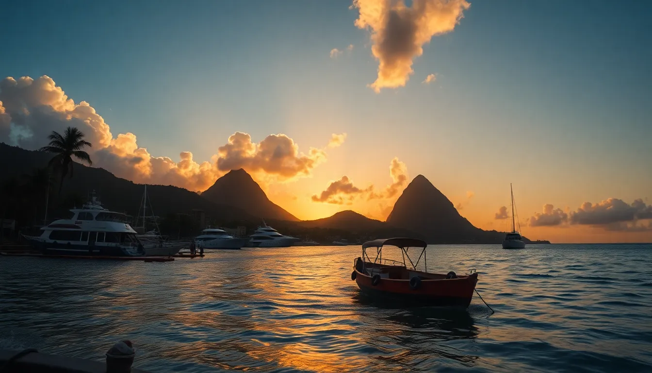 Gagra Promenade Romantic Evening