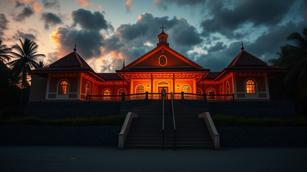 Gagra Colonnade and Gagripsh Restaurant