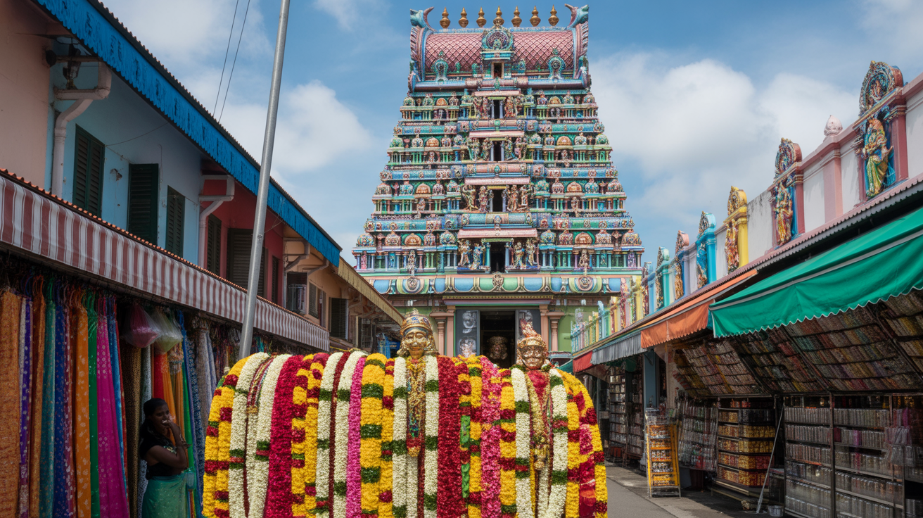 Sri Veeramakaliamman Temple gopuram Little India