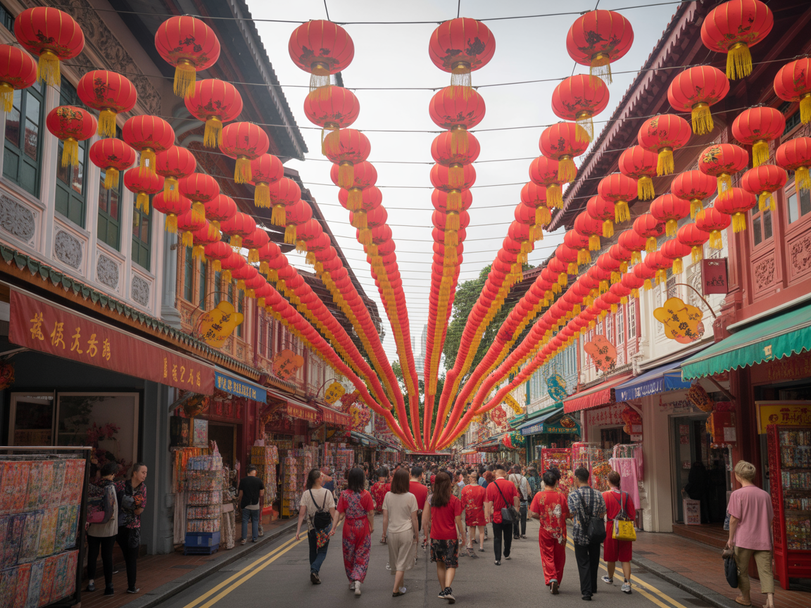 Chinatown Lanterns Singapore