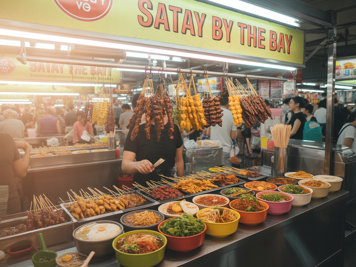 Hawker Centre Food Close-up