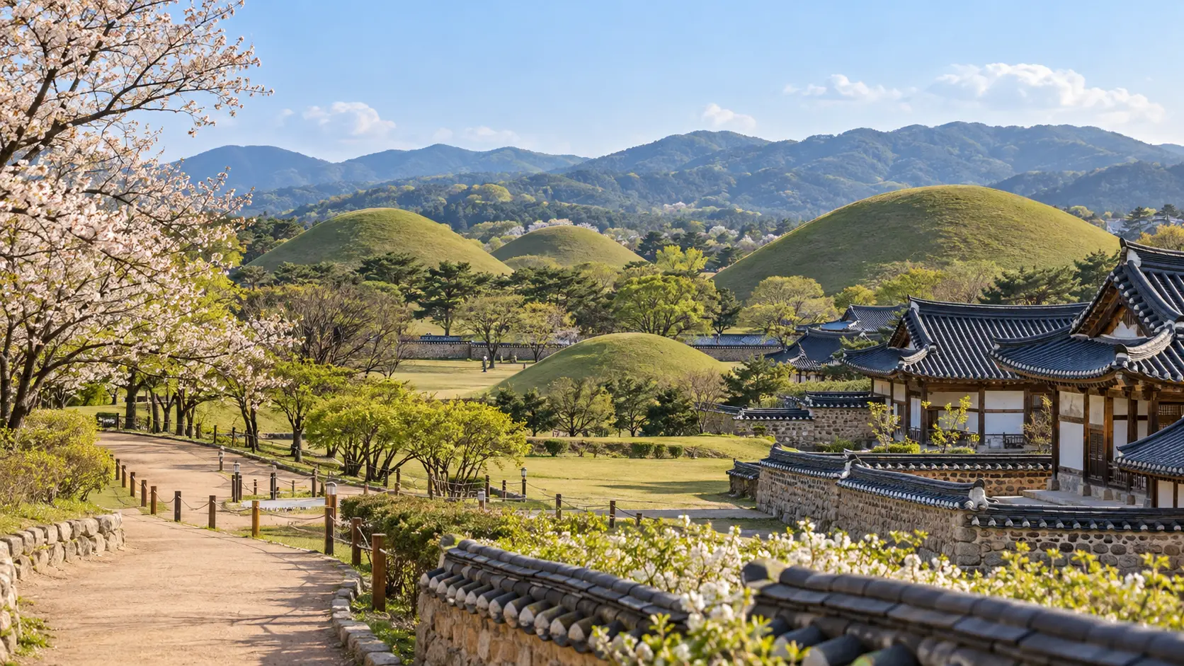 🏛️ Gyeongju — landscape as archive