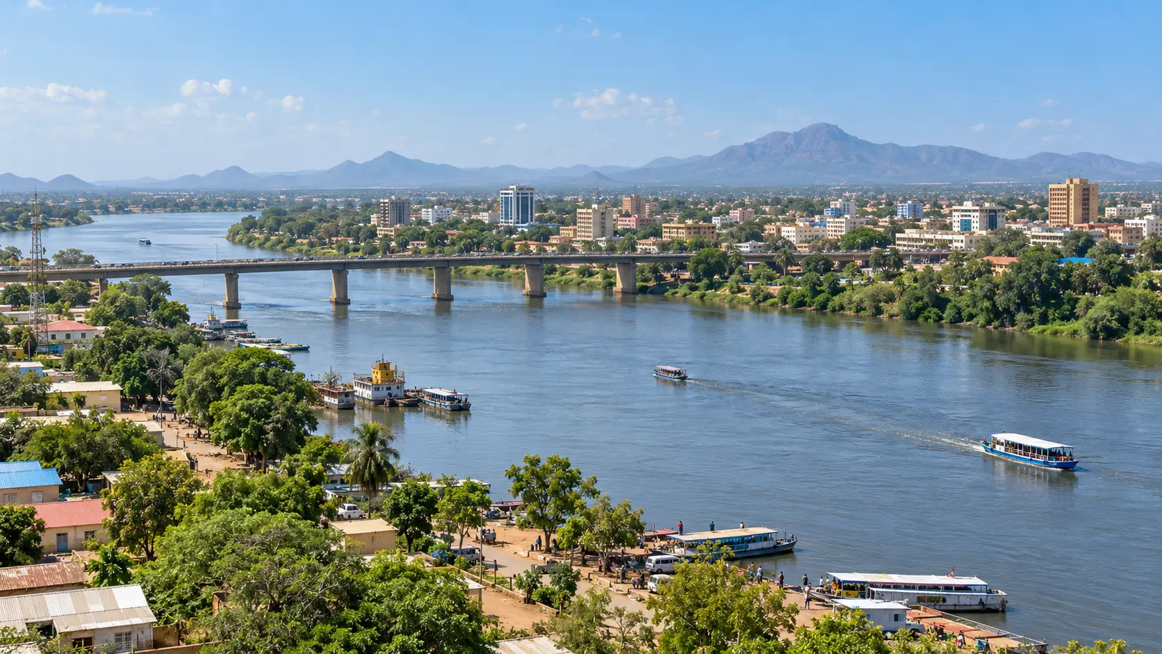 🏙️ Juba — capital on the river