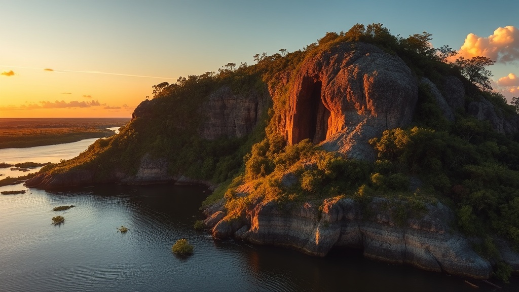 Lake Ritsa from the wooden dock