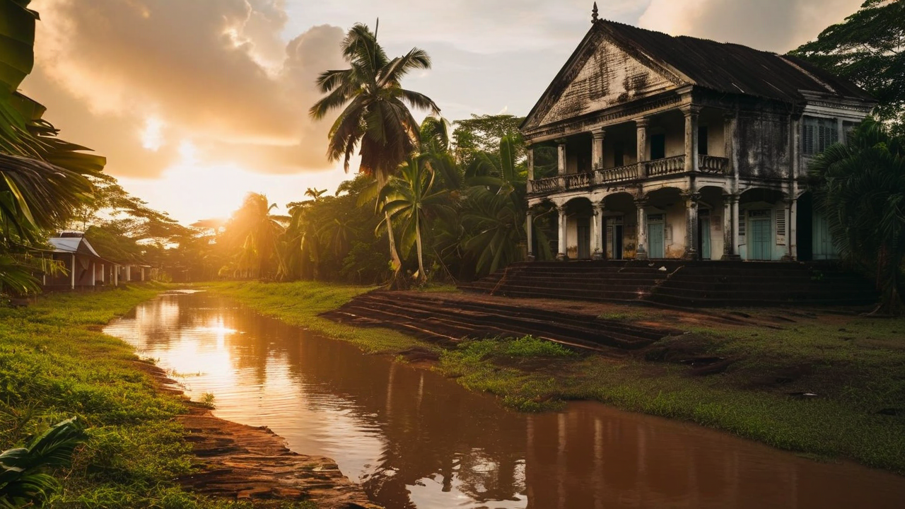 Pitsunda Cathedral and Pine Forest