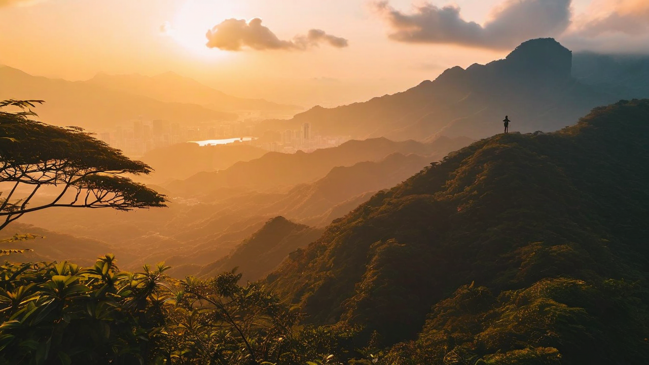 Gagra Promenade Romantic Evening