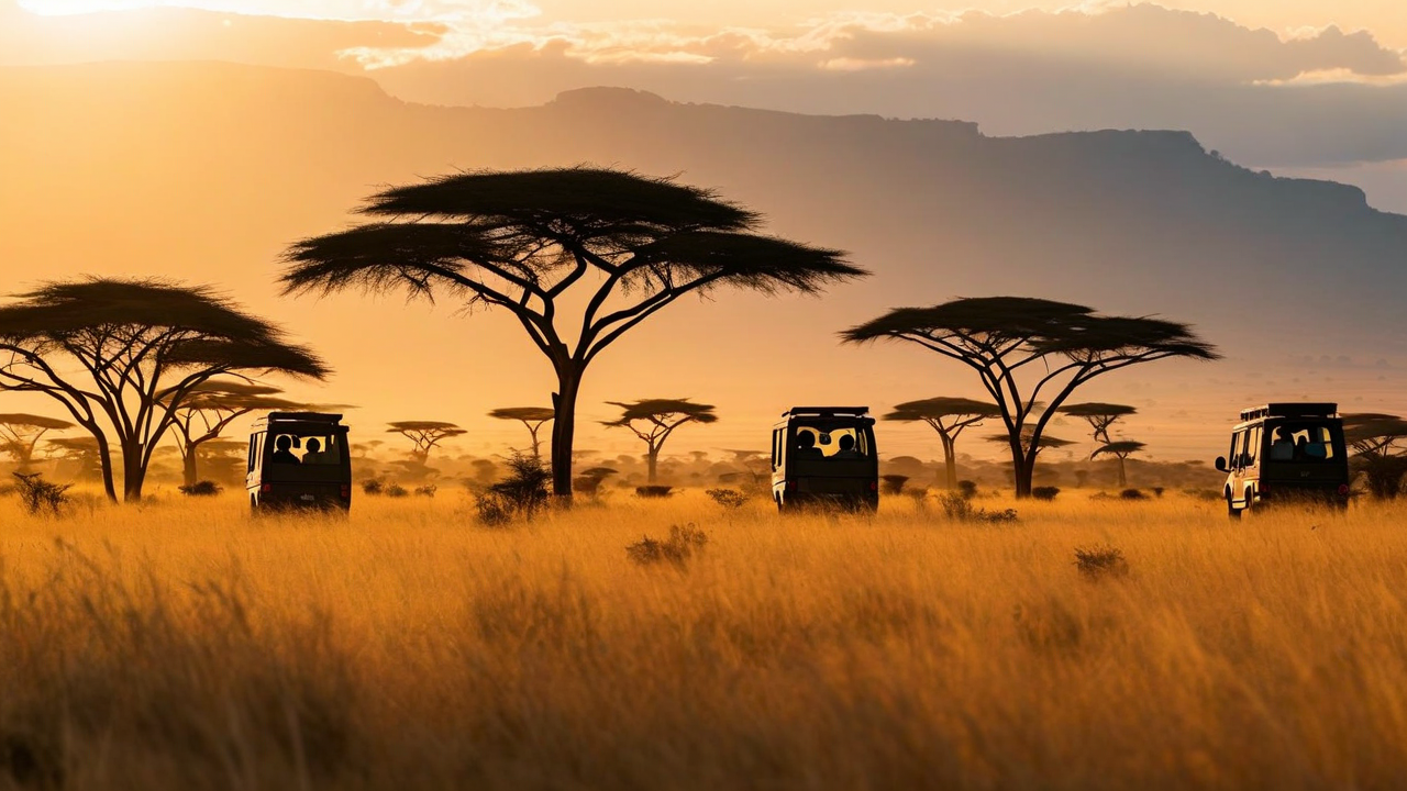 Gagra Colonnade with Tourists