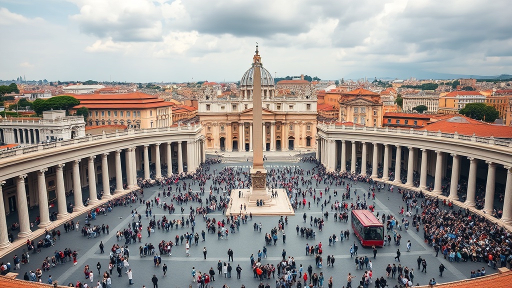 St Peter's Square colonnade