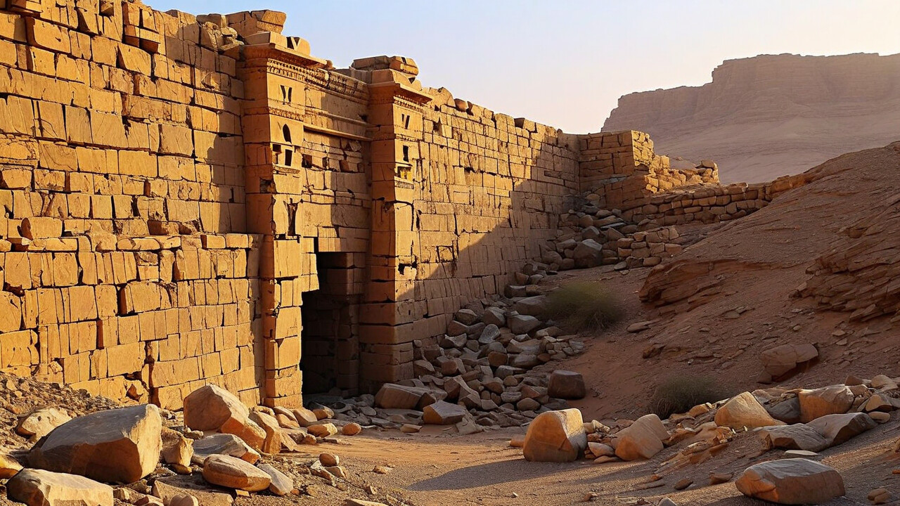 Ancient Marib Dam Ruins